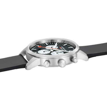 Mondaine Neo MSD.41420.LBV Herrenuhr Schwarz • Saphirglas • Quarz-Chronograph, Bild 5