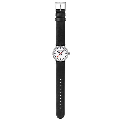 Mondaine evo2 MSE.30110.LBV Damenuhr Schwarz • Saphirglas • Veganes Traubenleder, Bild 8
