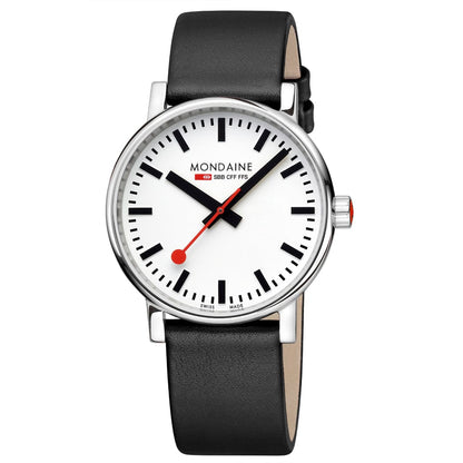 Mondaine evo2 MSE.40110.LBV Herrenuhr Schwarz • Saphirglas • Swiss Made, Bild 5