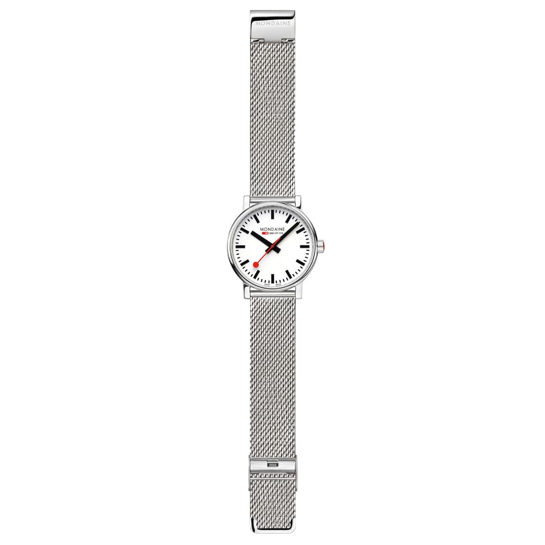 Mondaine evo2 MSE.40110.SM Herrenuhr Silber • Saphirglas • Swiss Made, Bild 4