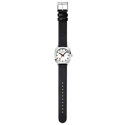 Mondaine Petite Cushion MSL.31110.LBV Damenuhr Schwarz • Saphirglas • Swiss Made, Bild 7