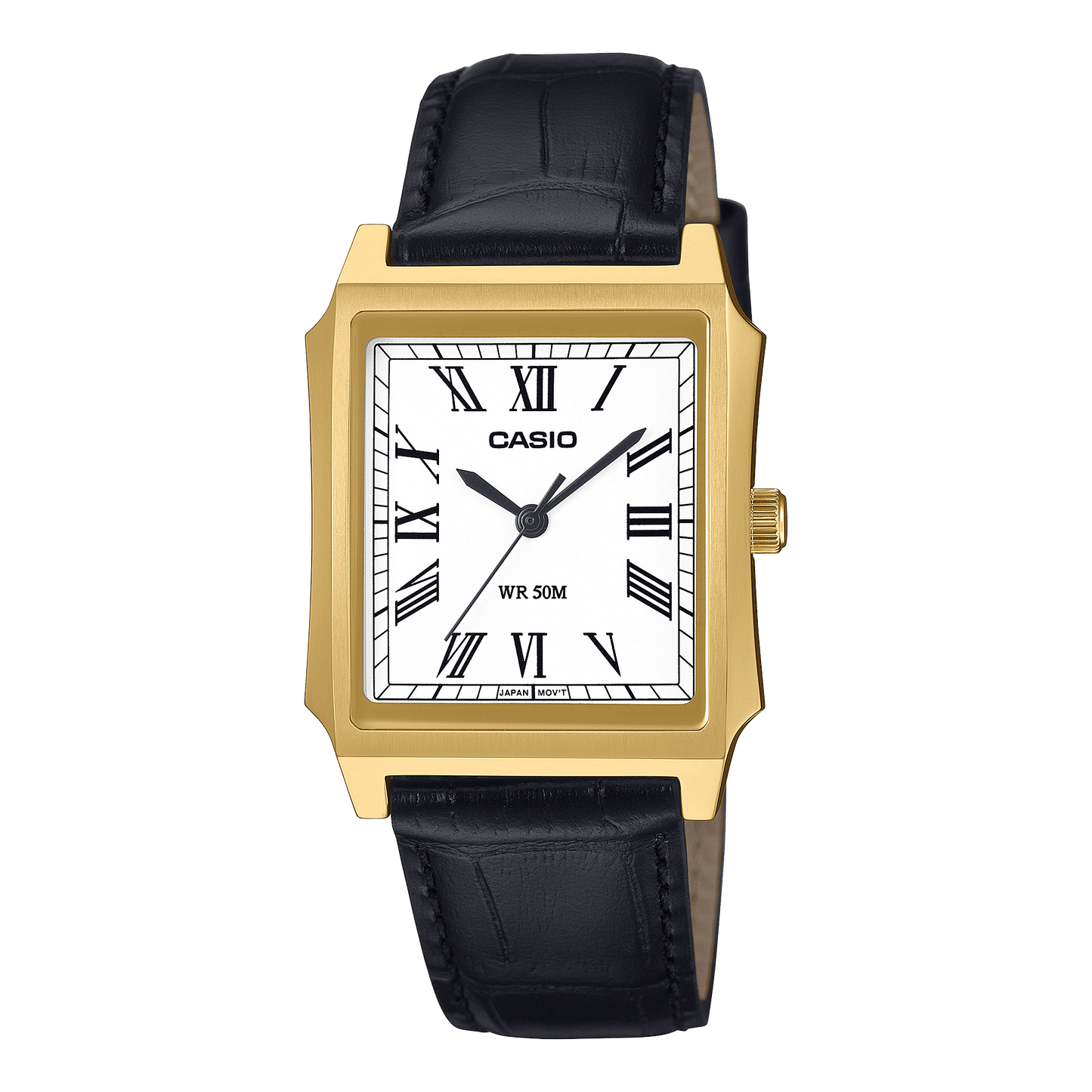 Casio Vintage MTP-B190GL-7BVEF Herrenuhr • Mineralglas sphärisch • Goldionbeschichtetes Edelstahlgehäuse, Bild 2
