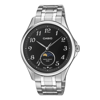 Casio Timeless MTP-M110D-1AVER Herrenuhr • Mondphasen-Anzeige • Mineralglas, Bild 2