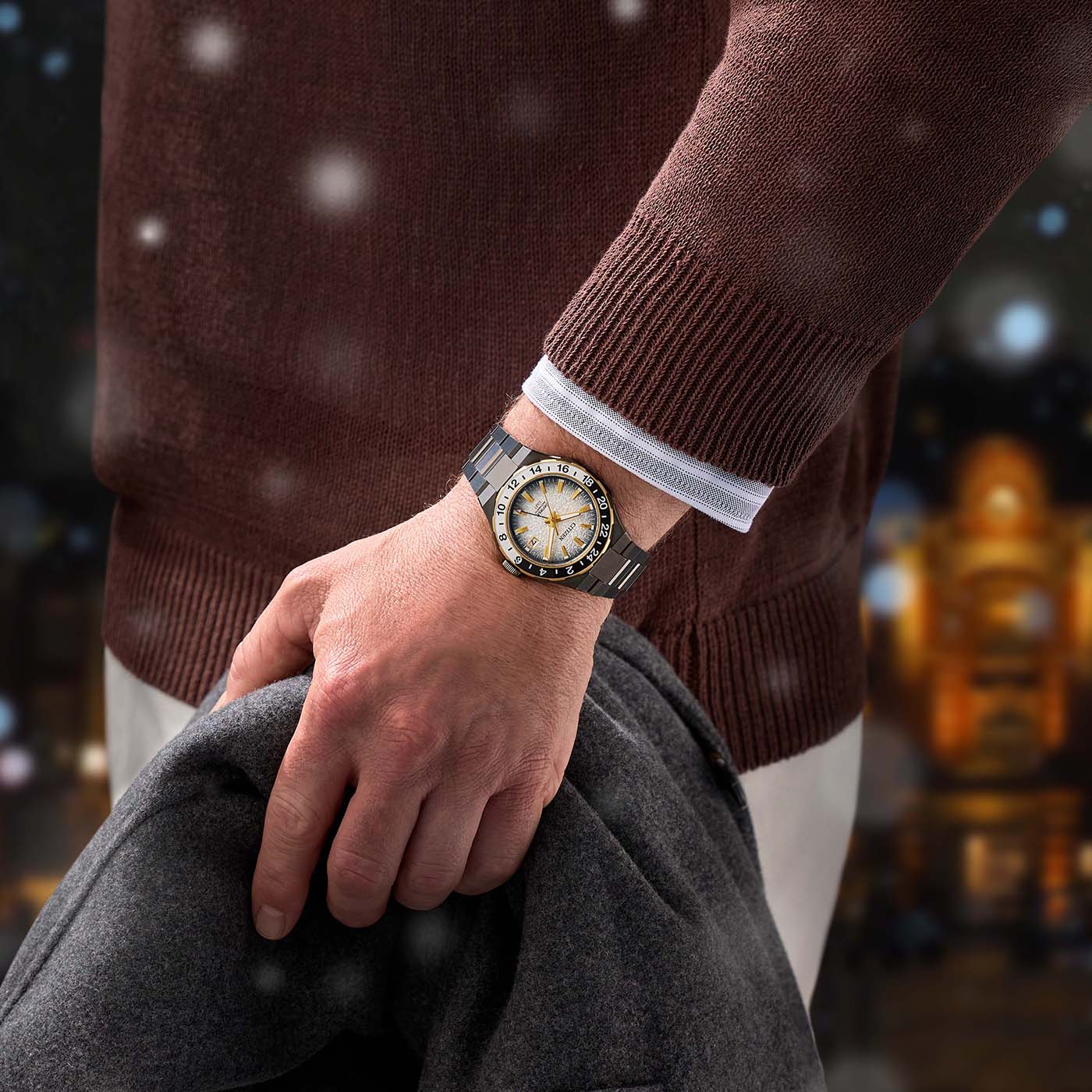 Citizen Series 8 NB6035-55H Herrenuhr Silber • Automatik GMT Kaliber 9054 • Limited Edition, Bild 7