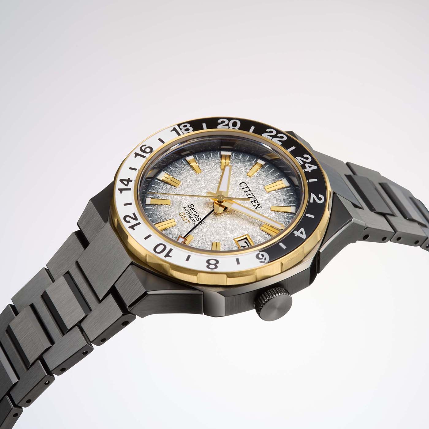 Citizen Series 8 NB6035-55H Herrenuhr Silber • Automatik GMT Kaliber 9054 • Limited Edition, Bild 5