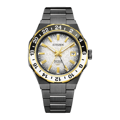 Citizen Series 8 NB6035-55H Herrenuhr Silber • Automatik GMT Kaliber 9054 • Limited Edition