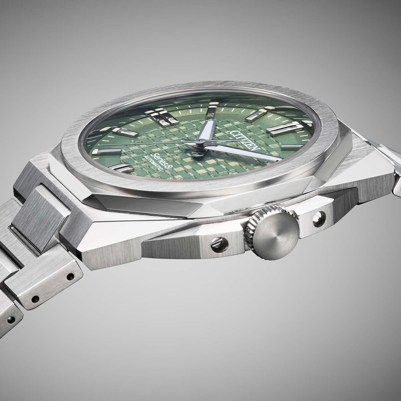 Citizen Series 8 NB6080-51W Herrenuhr Grün • Automatikwerk Kaliber 9051 • Saphirglas, Bild 8