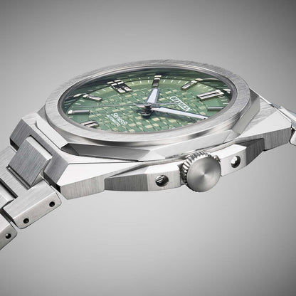 Citizen Series 8 NB6080-51W Herrenuhr Grün • Automatikwerk Kaliber 9051 • Saphirglas, Bild 8