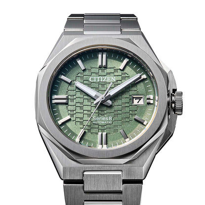 Citizen Series 8 NB6080-51W Herrenuhr Grün • Automatikwerk Kaliber 9051 • Saphirglas, Bild 7