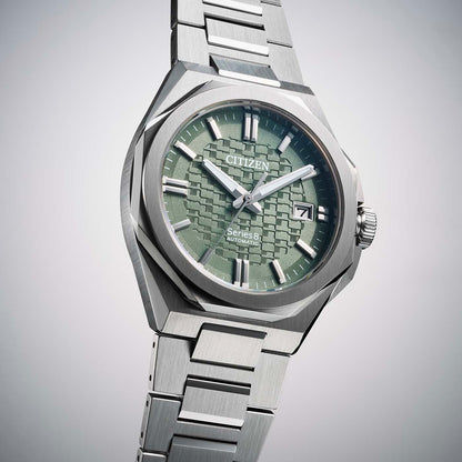 Citizen Series 8 NB6080-51W Herrenuhr Grün • Automatikwerk Kaliber 9051 • Saphirglas, Bild 6