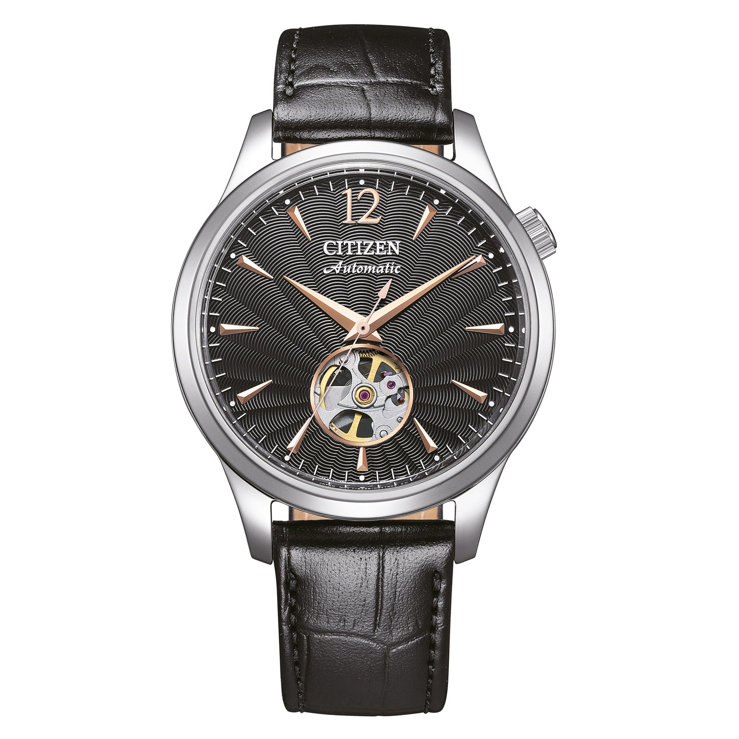 Citizen NH9131-73A Herrenuhr Silber • Automatikwerk mit Open Heart • Kaliber 8229, Bild 5