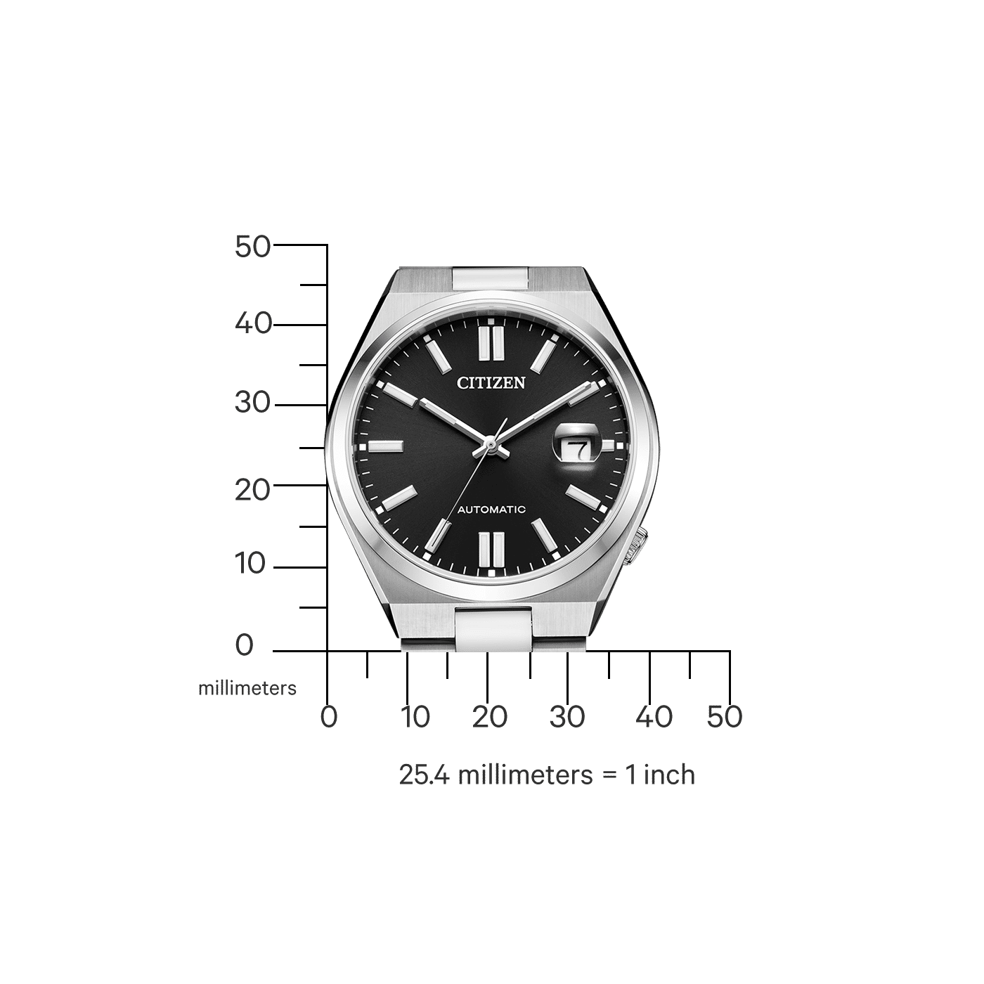 Citizen TSUYOSA NJ0150-81E Herrenuhr • Automatikwerk • Saphirglas, Bild 2