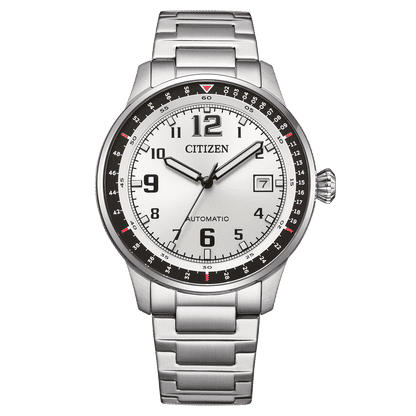 Citizen NJ0190-51E Herrenuhr Urban Military Automatik Schwarz • Automatikwerk Kaliber 8210 • Edelstahlgehäuse, Bild 6