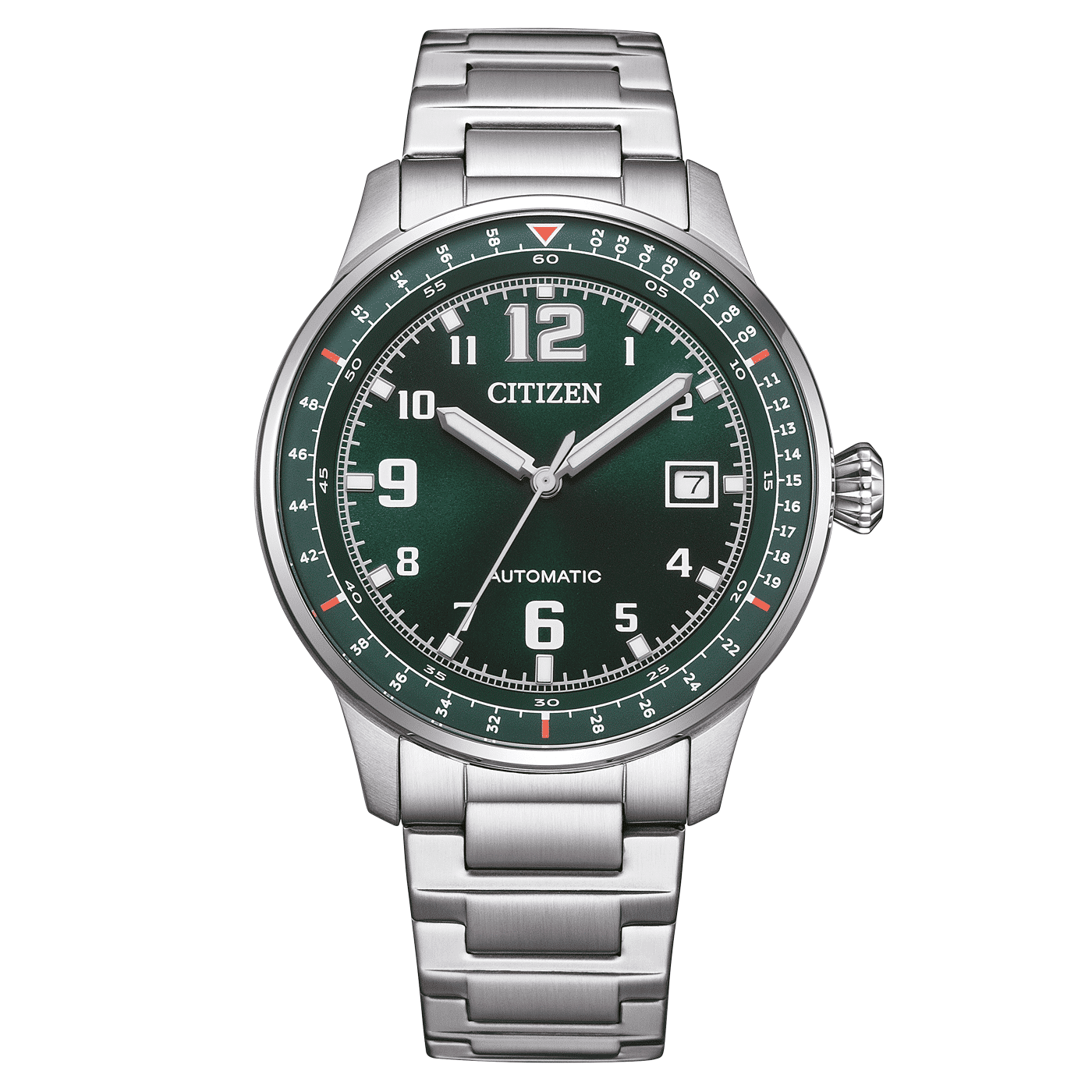 Citizen NJ0190-51E Herrenuhr Urban Military Automatik Schwarz • Automatikwerk Kaliber 8210 • Edelstahlgehäuse, Bild 5