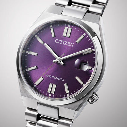 Citizen Tsuyosa NJ0200-50W Herren Armbanduhr Lila • Automatikwerk Kaliber 8210 • Saphirglas, Bild 9