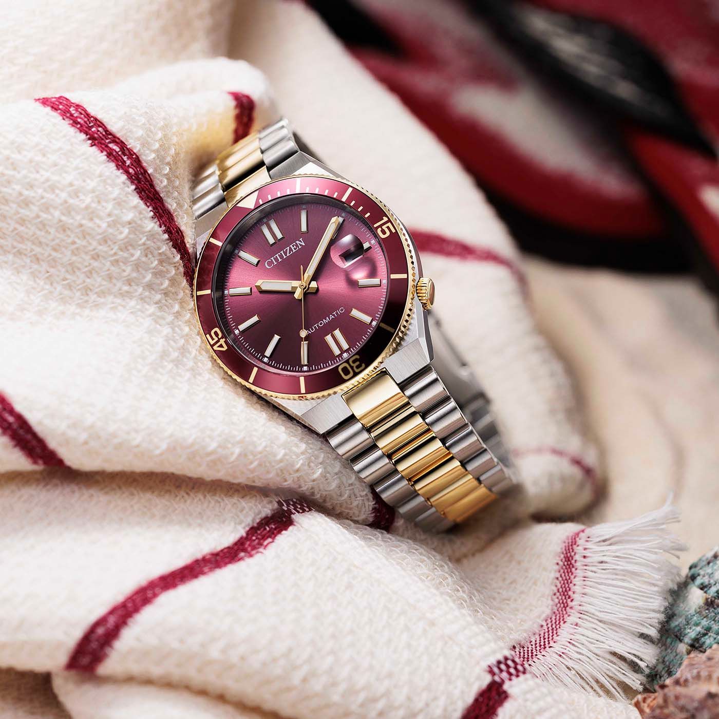 Citizen TSUYOSA Shore NJ0234-58X Herren • Automatikwerk Kaliber 8210 • Saphirglas, Bild 9