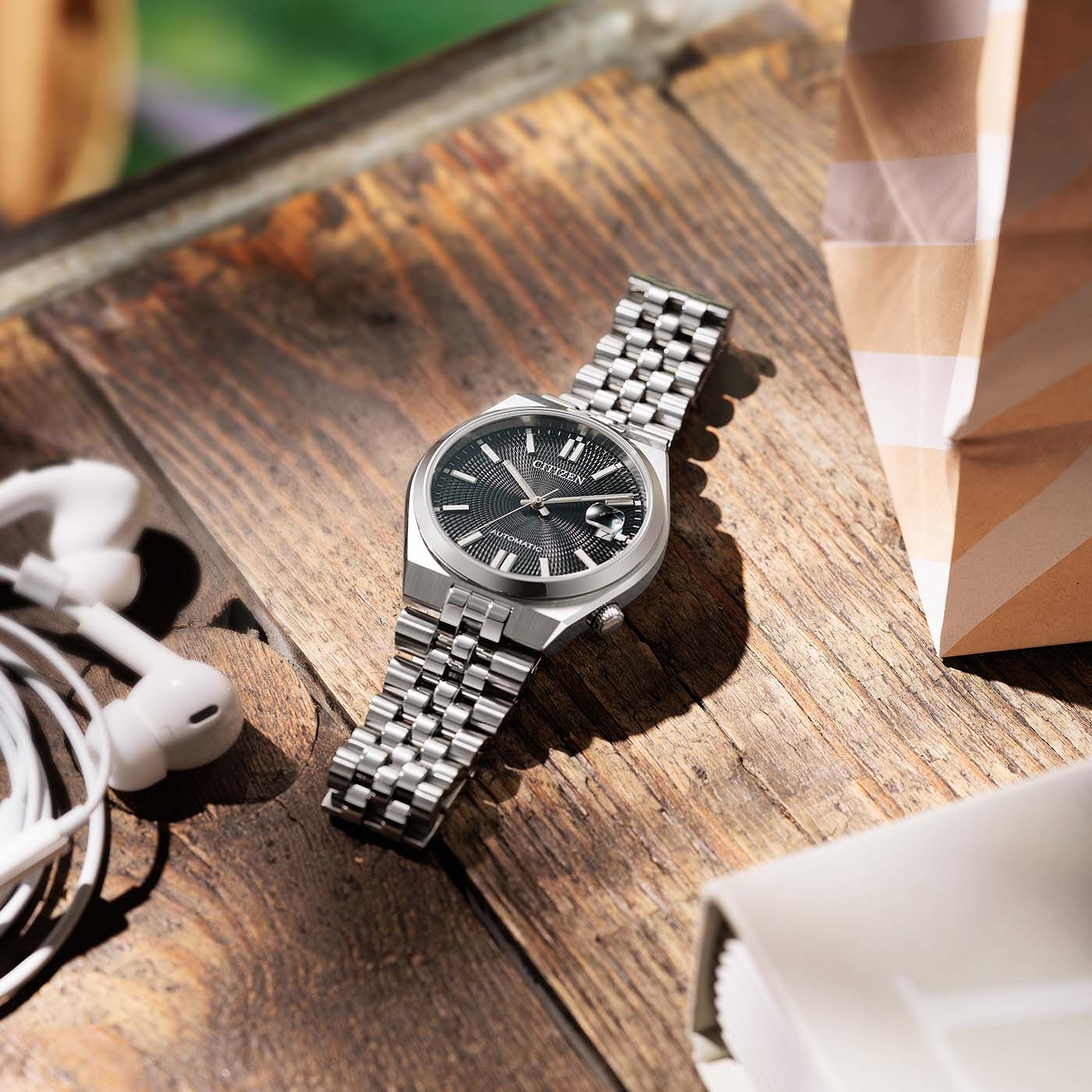 Citizen TSUYOSA 60 NK0030-51E Herren Automatikuhr • Saphirglas • 60 Stunden Gangreserve, Bild 6