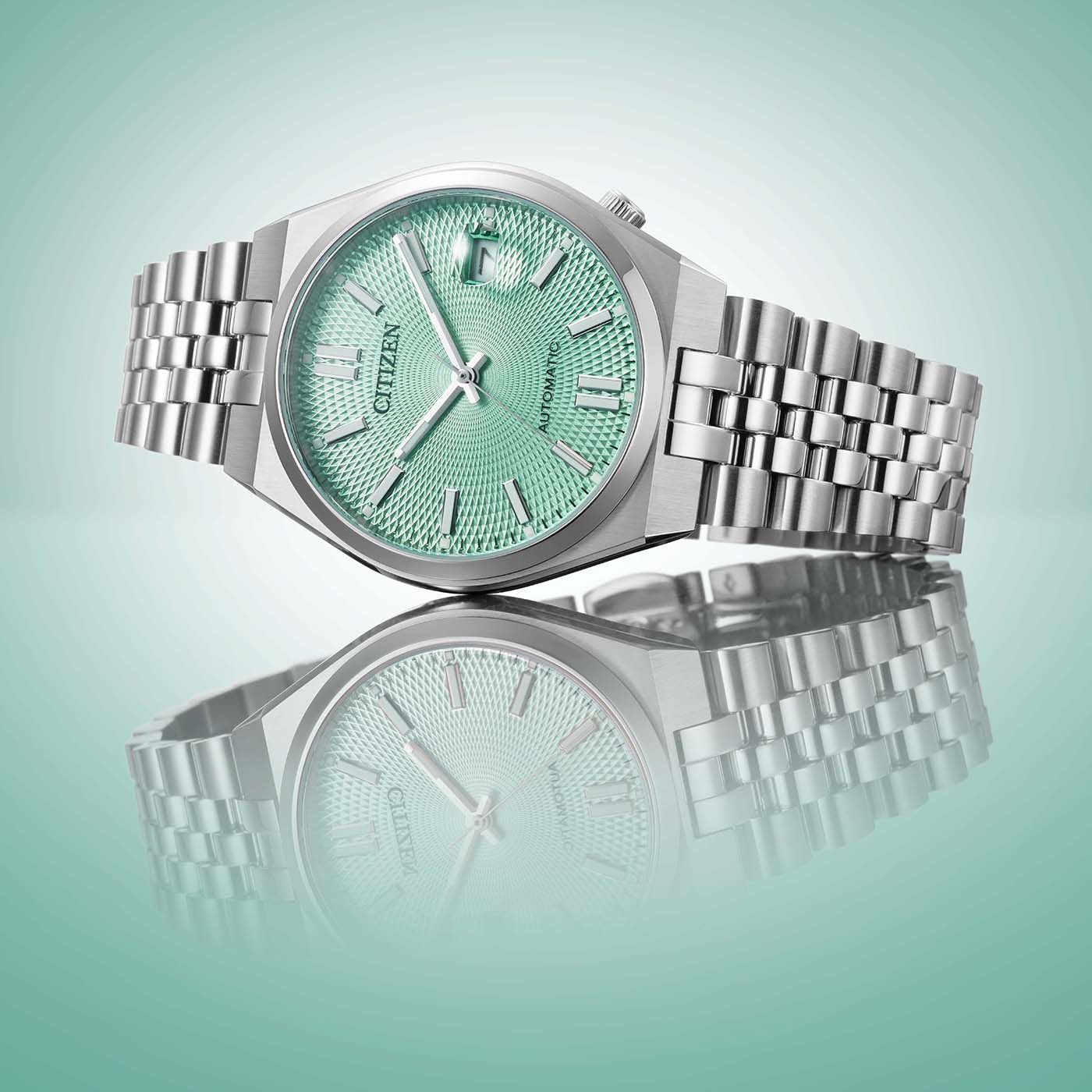 Citizen TSUYOSA 60 NK0030-51X Herren Armbanduhr • Automatikwerk mit 60h Gangreserve • Saphirglas, Bild 5