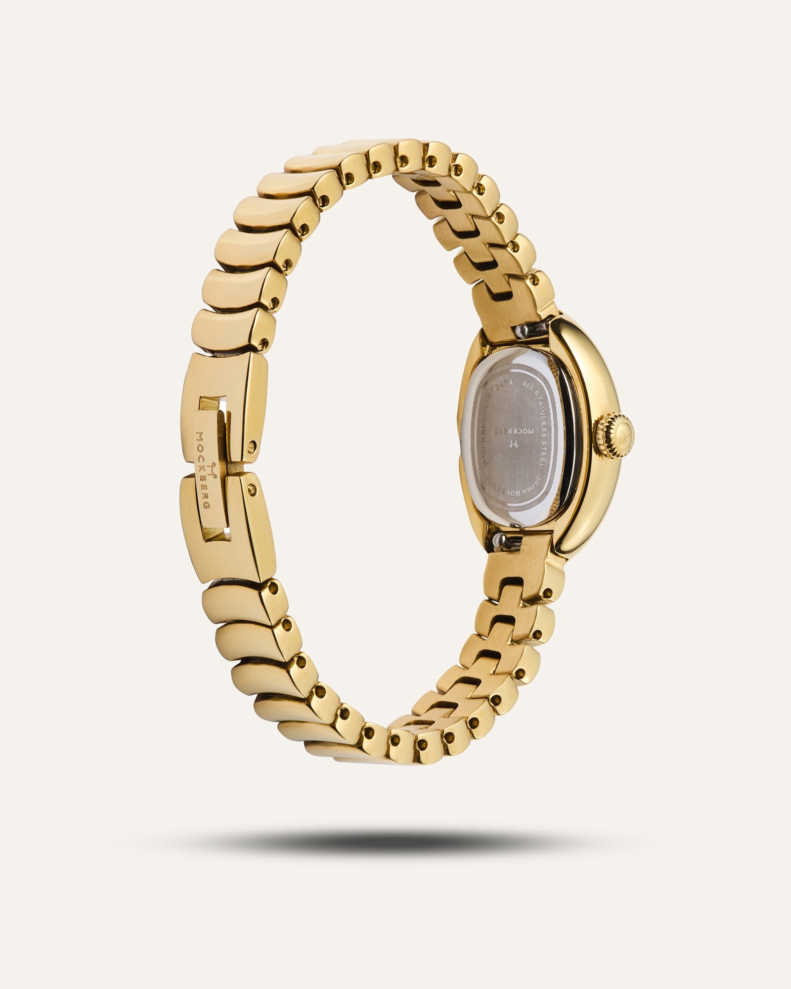 Mockberg Belle Oval Petite MB1416 Damen Armbanduhr • Mineralglas • Goldfarben, Bild 5