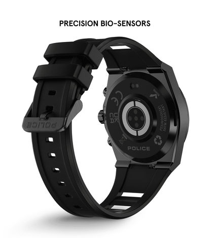 Police My.Avatar.2 PEIUN00003X1 Herrenuhr Schwarz/Blau • AMOLED-Display • Smartwatch mit Schnellladung, Bild 2