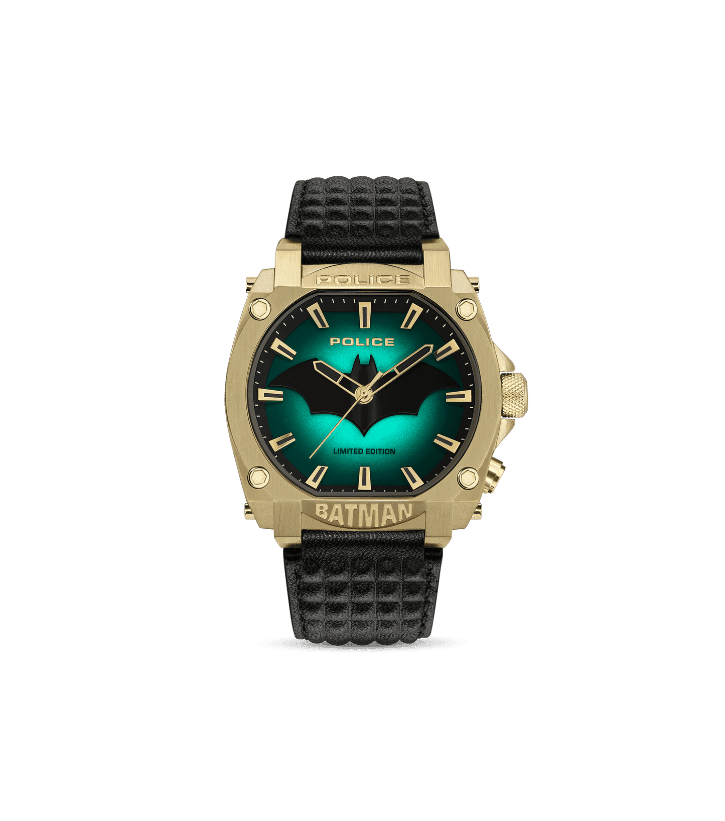 Police Forever Batman PEWGD0022602 Herrenuhr Schwarz/Gold • Limitierte Edition • Hintergrundbeleuchtung, Bild 4