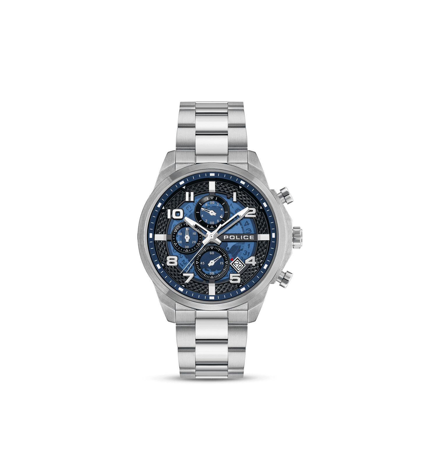 Police Soul PEWGK0053901 Herrenuhr Silber • Multifunktions-Chronograph • 5 ATM Wasserschutz