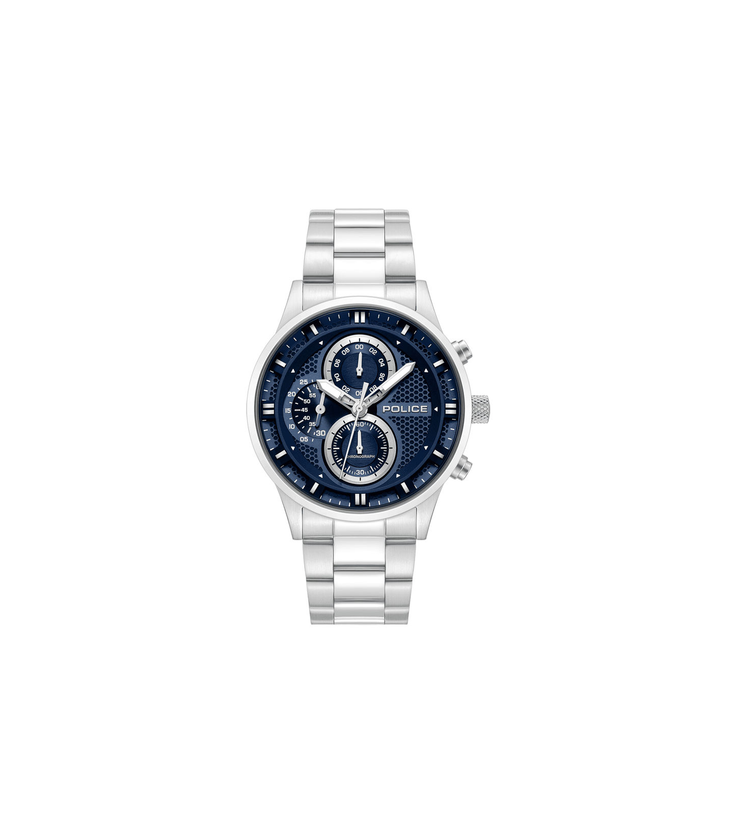 Police Levuka PEWGK0092502 Herrenuhr Silber • Mineralglas • Multifunktion