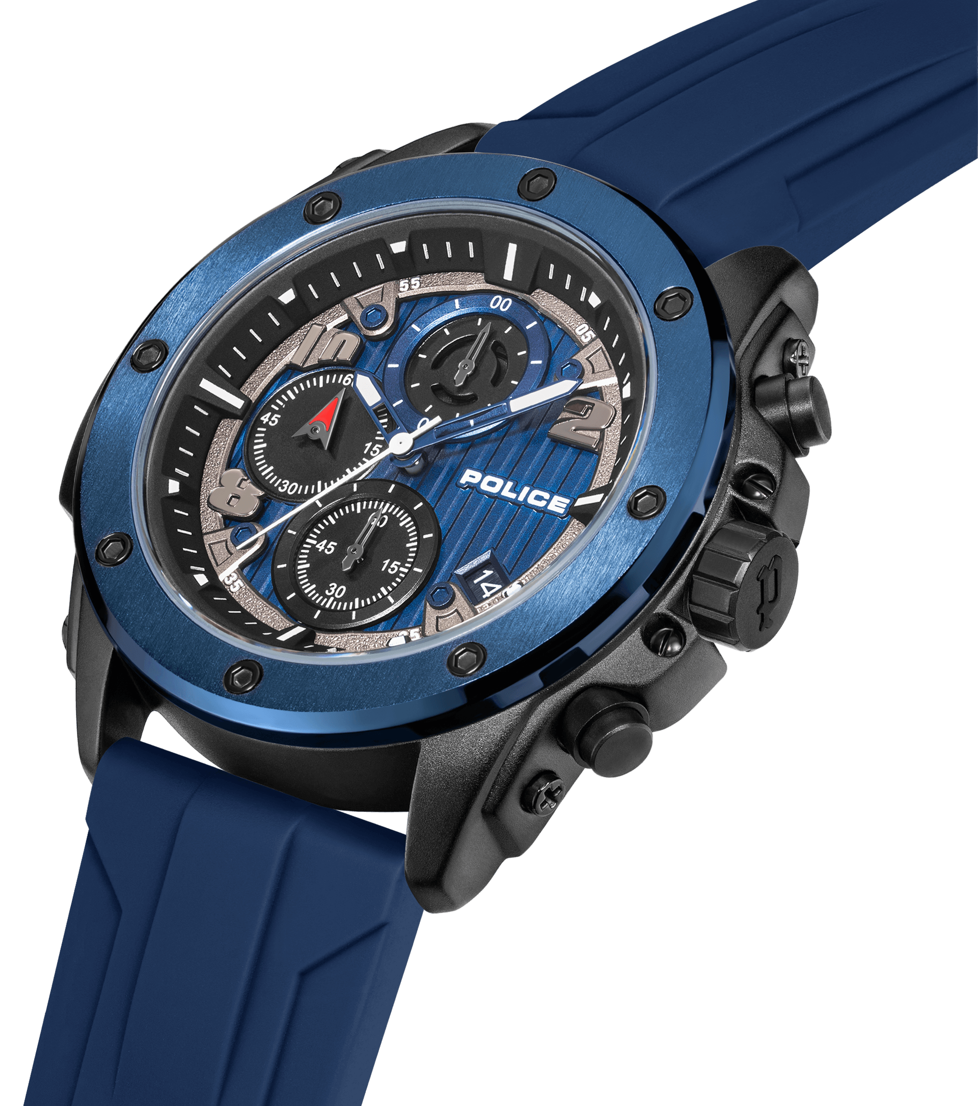 Police Clout Orb PEWGO00777X0 Herrenuhr Transparent • Chronograph • Austauschbare Armbänder, Bild 15