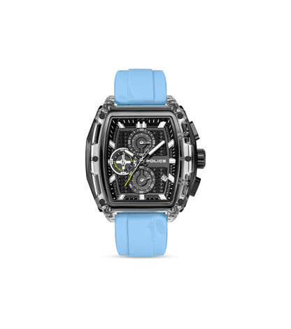 Police Clout Tank PEWGO00778X4 Herrenuhr Schwarz • Quarz-Chronograph • 8 Wechselarmbänder, Bild 5