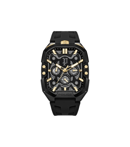 Police Bullhead PEWGO0092204 Herrenuhr Schwarz • Mineralglas • Multifunktion