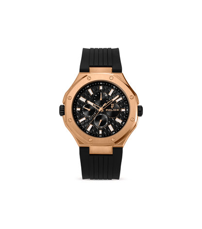 Police DUAL PEWGQ0081902 Herrenuhr Mehrfarbig • Zwei Zifferblätter • Roségold-IP-Beschichtung, Bild 5