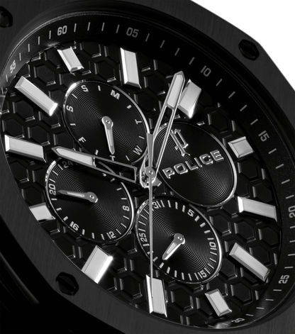 Police DUAL PEWGQ0081903 Herrenuhr Mehrfarbig • Zwei Zifferblätter • Multifunktion, Bild 8