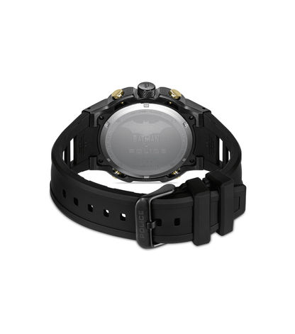 Police Crusader PEWGQ0089902-SET Herrenuhr Schwarz • Multifunktions-Chronograph • Batman-Edition mit Batarang Armband, Bild 3
