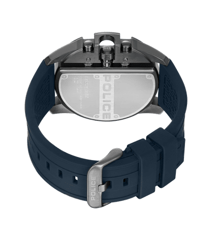Police Daintree PEWGQ2203604 Herrenuhr Blau • Multifunction • Blaues Silikonarmband, Bild 3