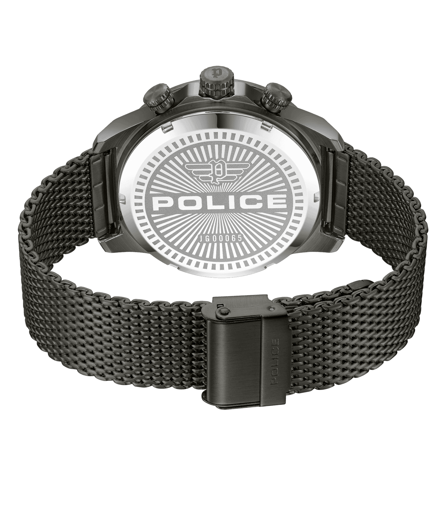 Police Rotorcrom PEWJG0006503 Herrenuhr Gunmetal • Mechatronisches Werk • Chronograph-Anzeige, Bild 3