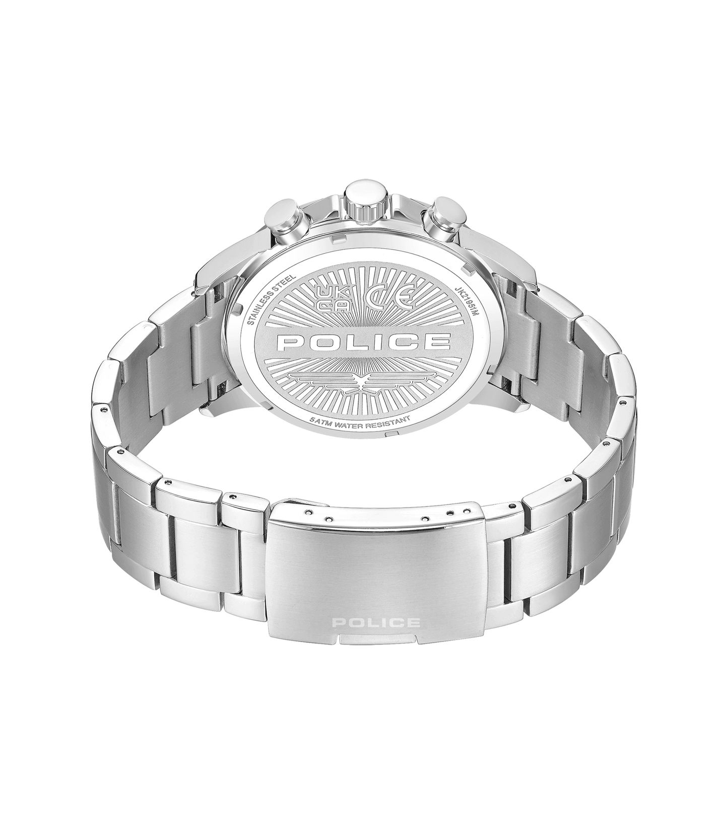 Police Kismet PEWJK2195140M Herrenuhr Silber • Quarz-Chronograph • Edelstahlgehäuse 47 mm, Bild 3
