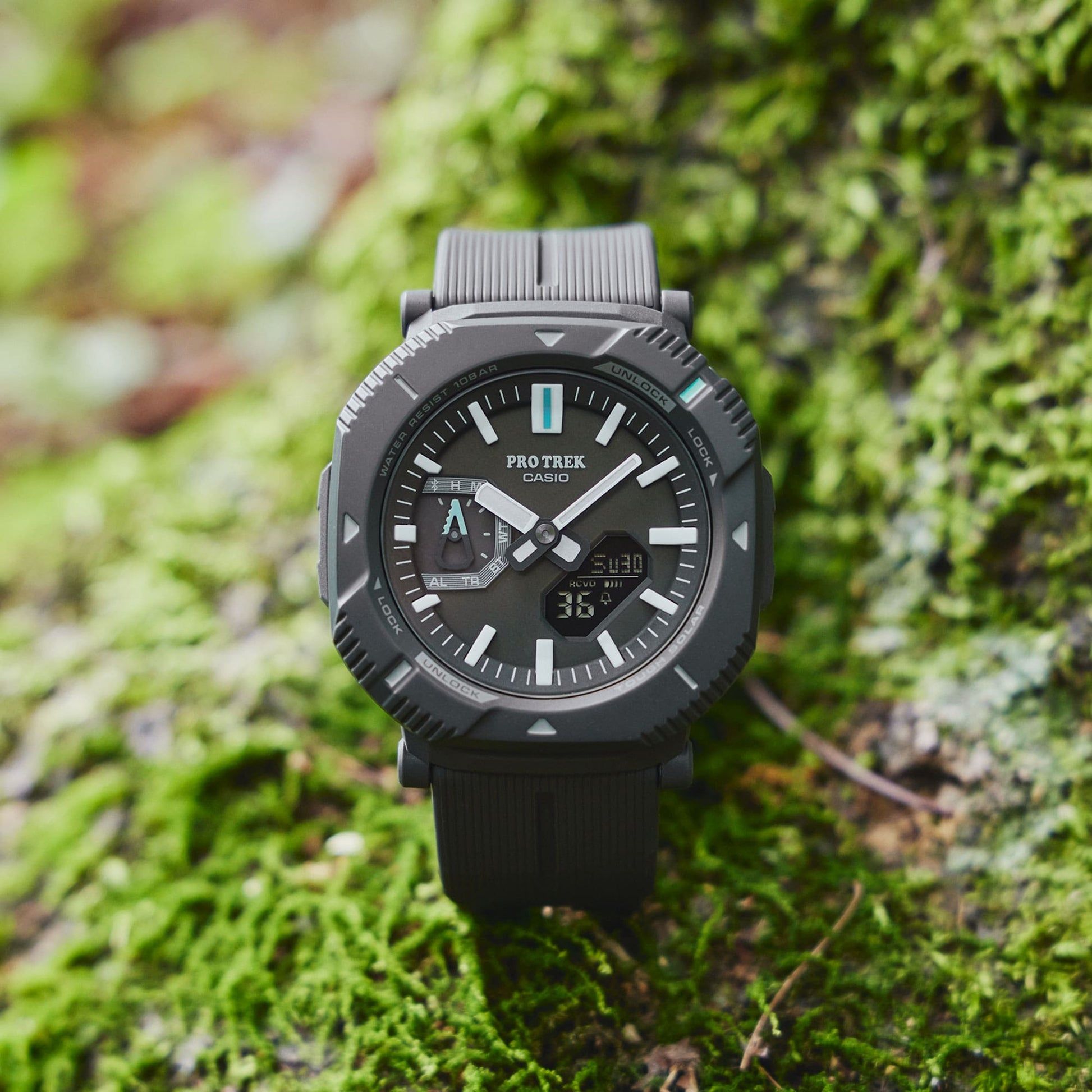 Casio Pro Trek PRJ-B001-1ER Herrenuhr • Tough Solar & Bluetooth • Drehbare Schutzlünette, Bild 14