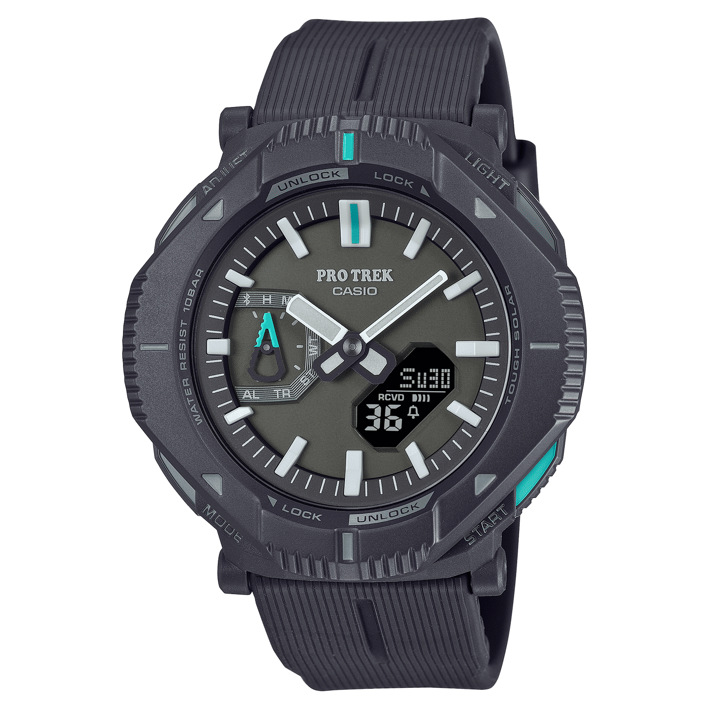 Casio Pro Trek PRJ-B001-1ER Herrenuhr • Tough Solar & Bluetooth • Drehbare Schutzlünette, Bild 8