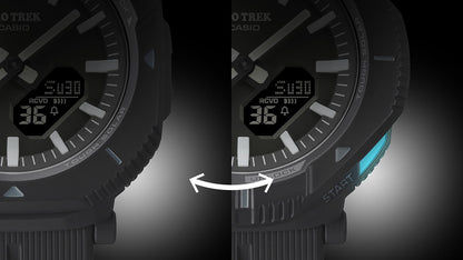 Casio Pro Trek PRJ-B001-1ER Herrenuhr • Tough Solar & Bluetooth • Drehbare Schutzlünette, Bild 5
