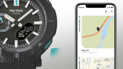 Casio Pro Trek PRJ-B001-1ER Herrenuhr • Tough Solar & Bluetooth • Drehbare Schutzlünette, Bild 7