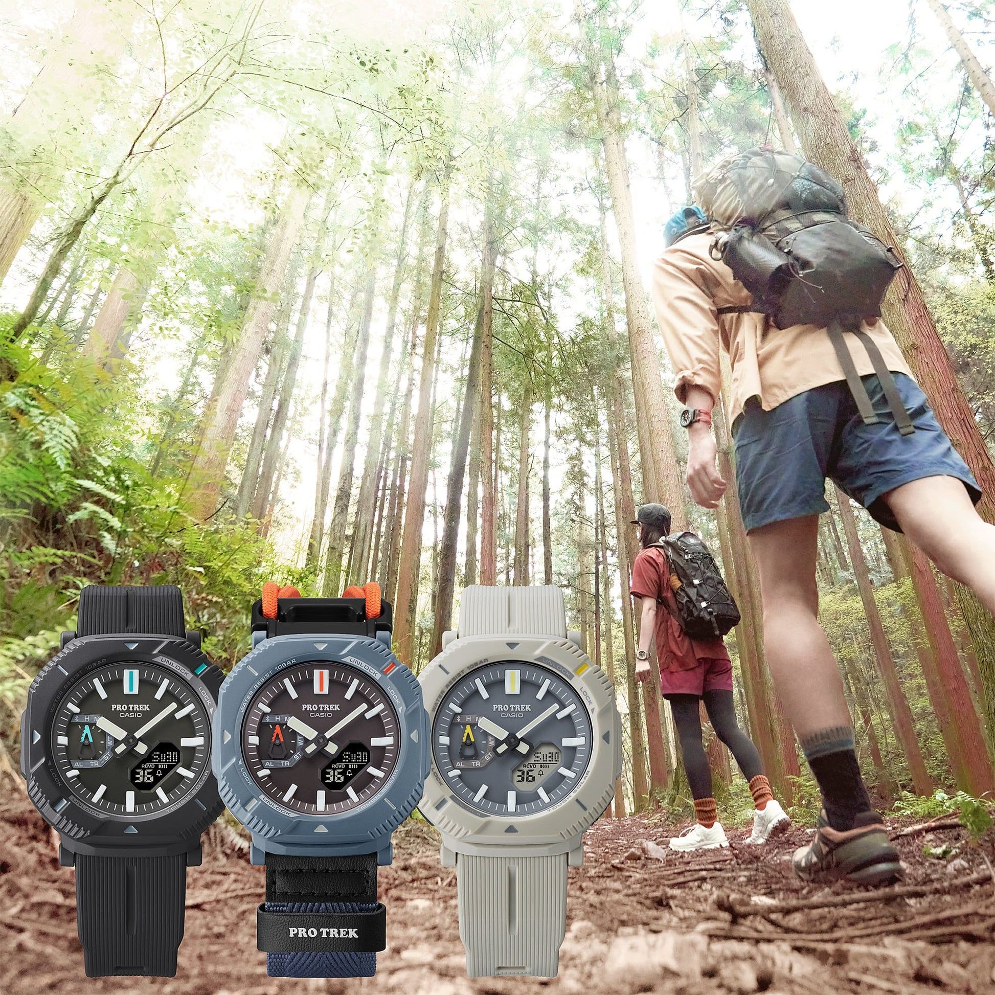 Casio Pro Trek PRJ-B001-1ER Herrenuhr • Tough Solar & Bluetooth • Drehbare Schutzlünette, Bild 12