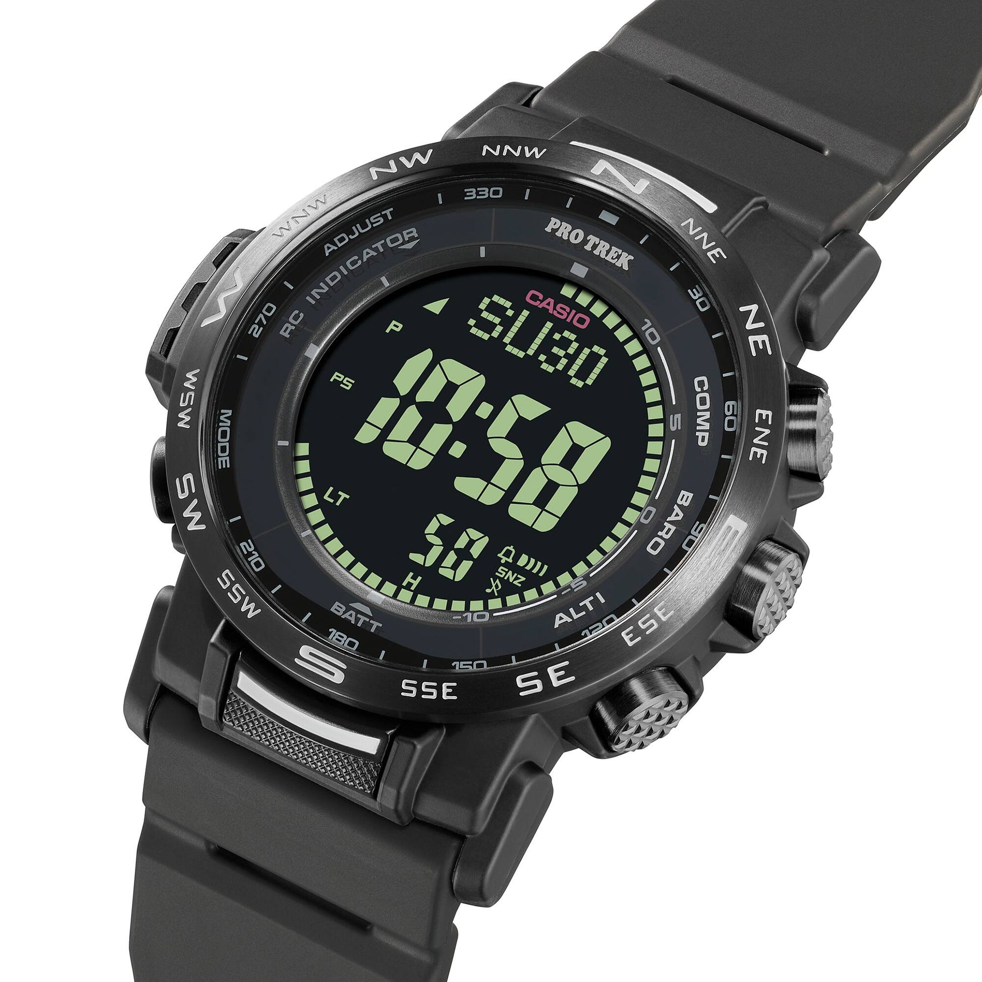 Casio PRW-35Y-1BER PRO TREK Herrenuhr Schwarz • Tough Solar & Multiband 6 • Digitaler Kompass & Höhenmesser, Bild 11