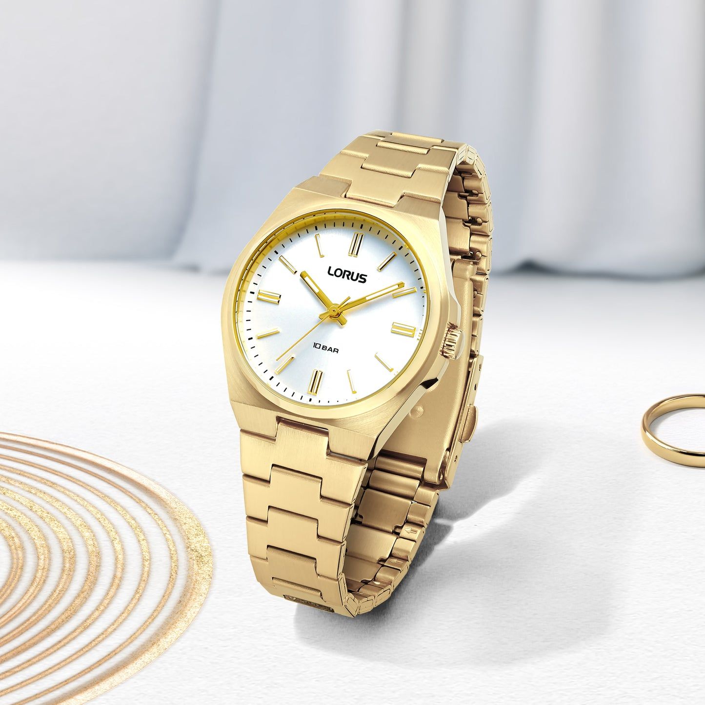 Lorus Classic RG312XX9 Damen Armbanduhr • Mineralglas • Edelstahlarmband, Bild 2
