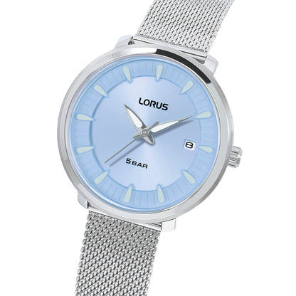 Lorus RG803DX9 Damenuhr Lila • Mineralglas • Edelstahl-Mesharmband, Bild 2