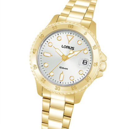 Lorus Sports RG816DX9 Damenuhr Silber • Mineralglas • Edelstahlarmband, Bild 2