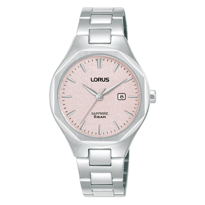 Lorus Classic RH749BX9 Damen Armbanduhr • Saphirglas • Edelstahlarmband