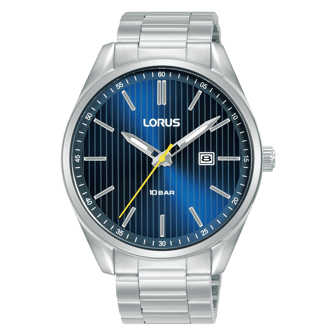 Lorus Sports RH915QX9 Herren Armbanduhr • Mineralglas • Edelstahlarmband