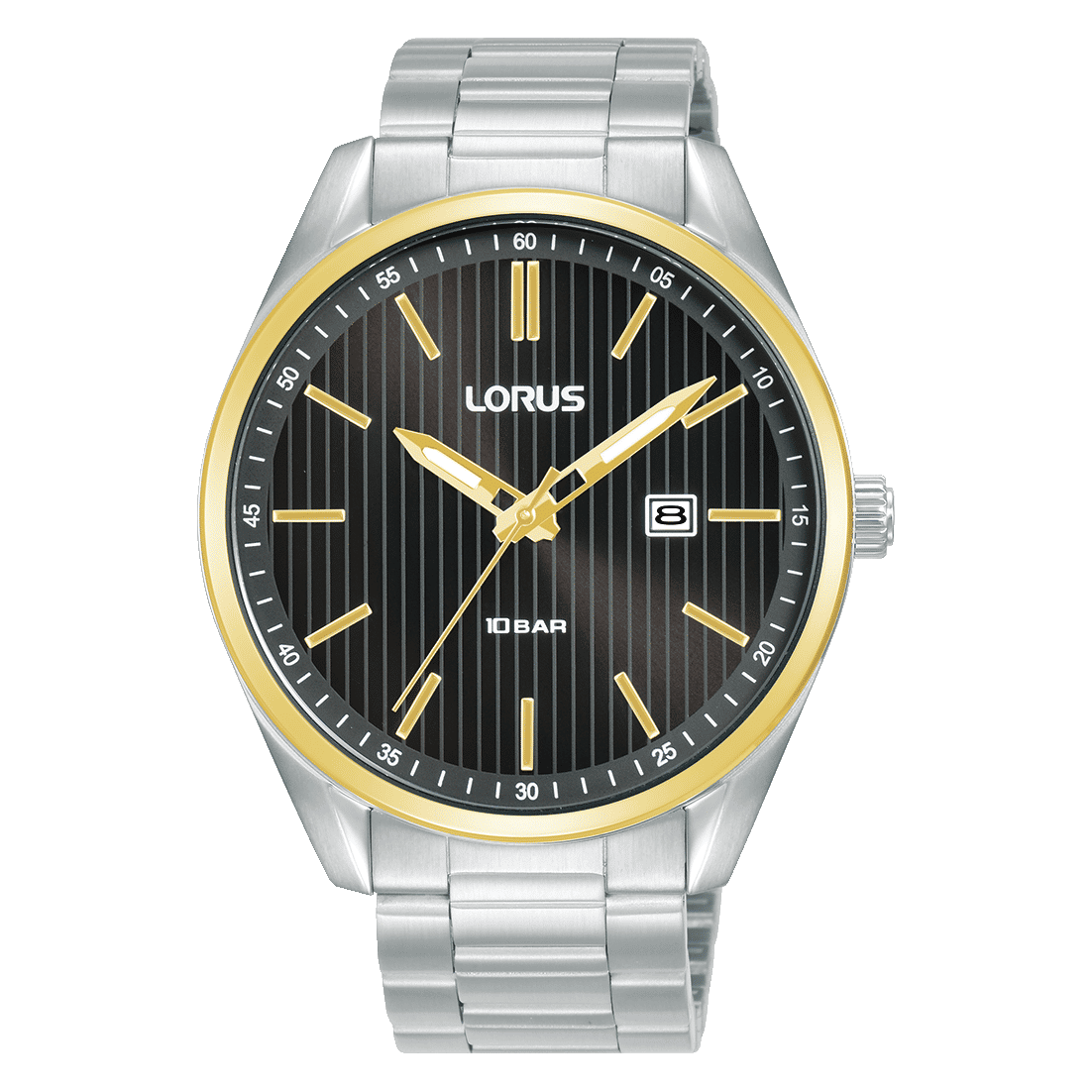 Lorus Sports RH918QX9 Herren Armbanduhr Schwarz • Mineralglas • 10 bar wasserdicht