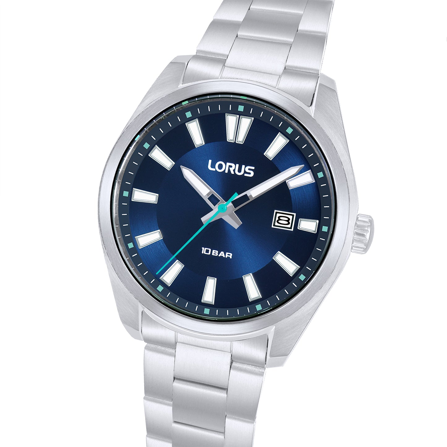 Lorus Classic RH919SX9 Herren Armbanduhr • Mineralglas • Edelstahlarmband, Bild 2