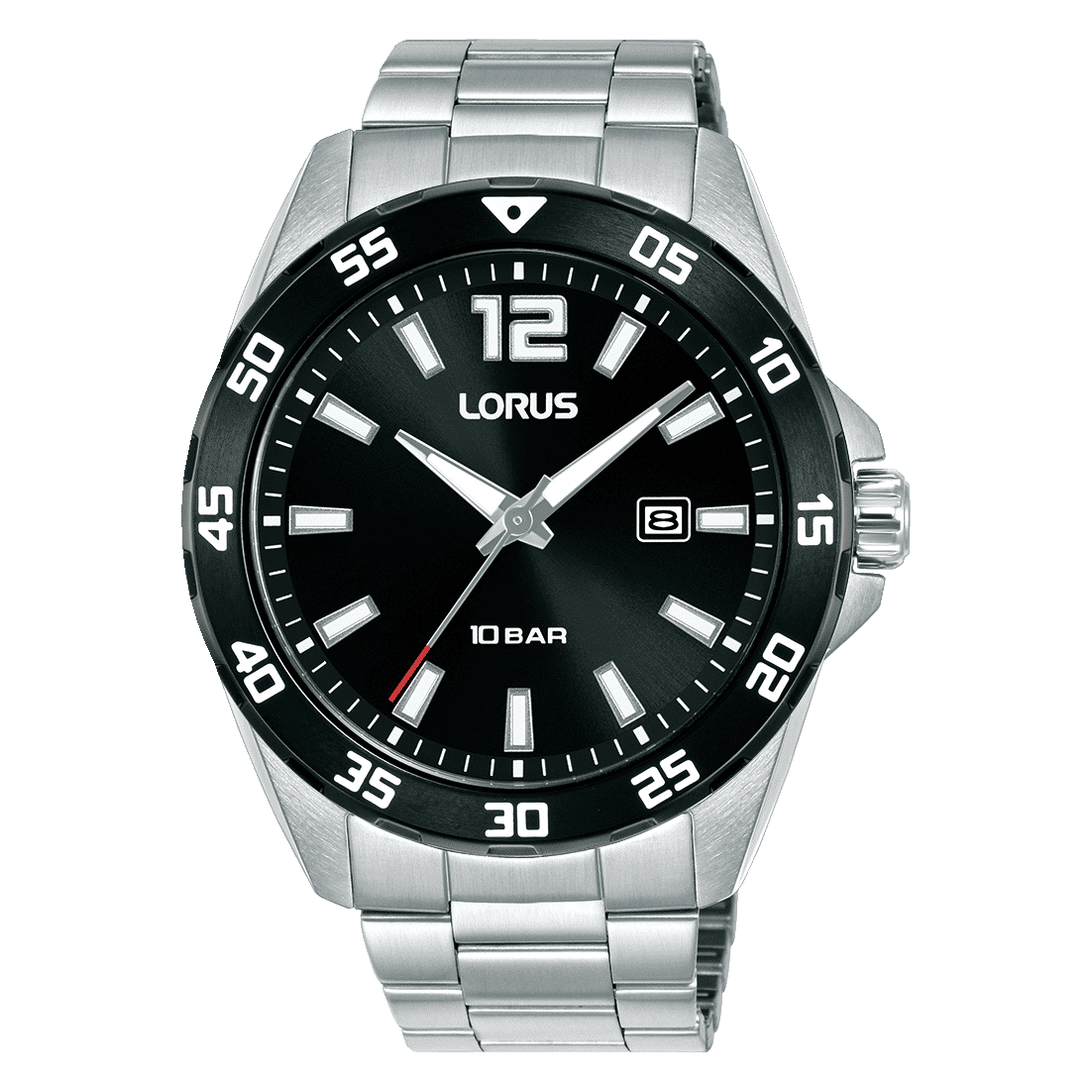 Lorus Sport RH935SX9 Herren Armbanduhr • Mineralglas • Verschraubte Krone